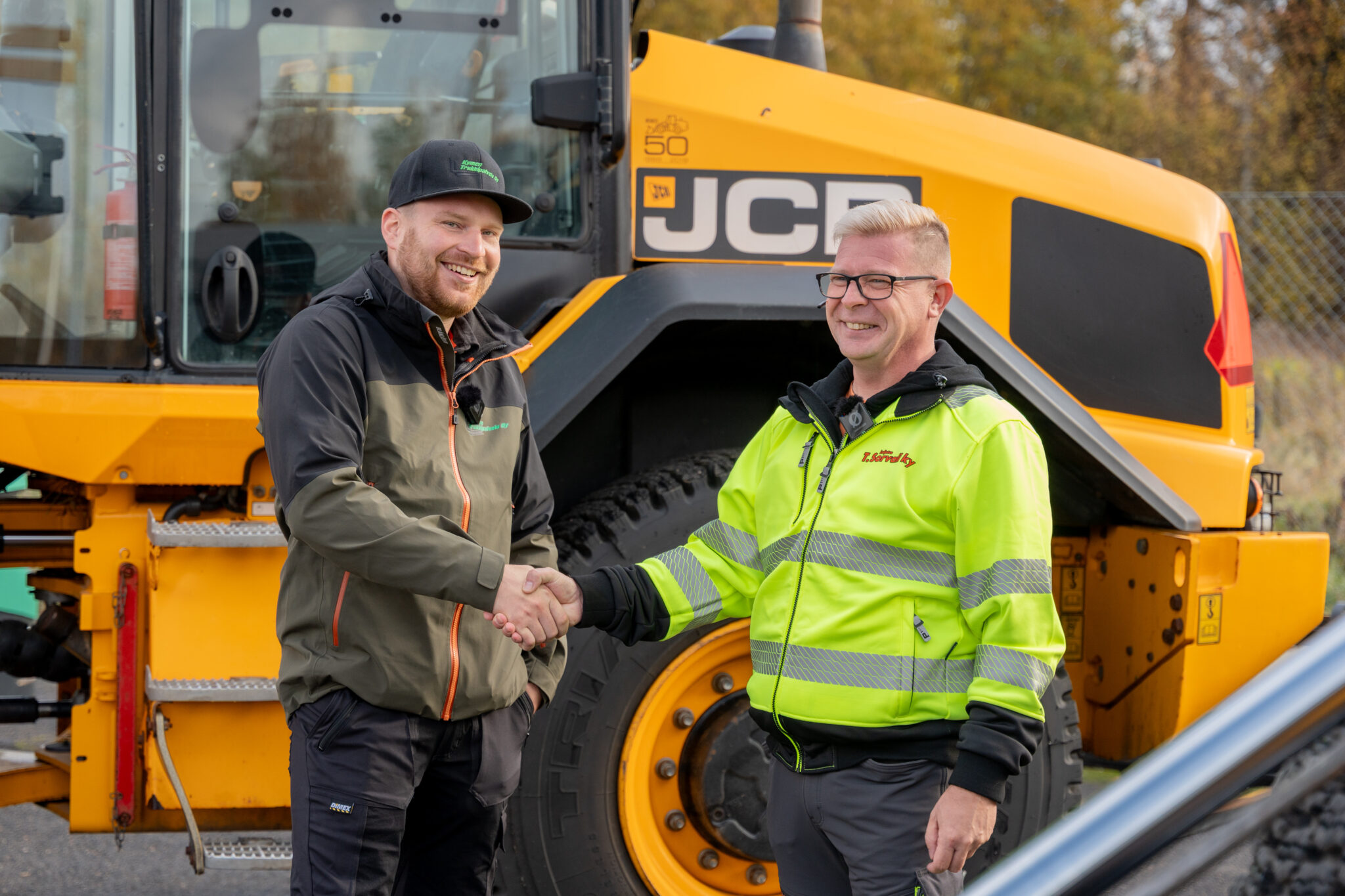 Kymen Trukkipalvelu ja Kuljetus T. Sorvali yhteistyö